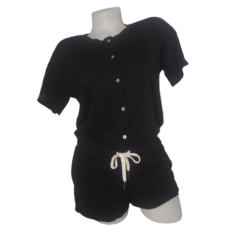 PHILANTHROPY Finn Black Romper Size Small